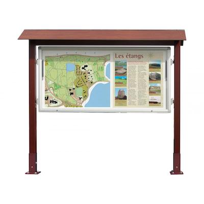 Vitrine Aluminium et Bois