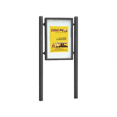 Panneau-vitrine Carrefour
