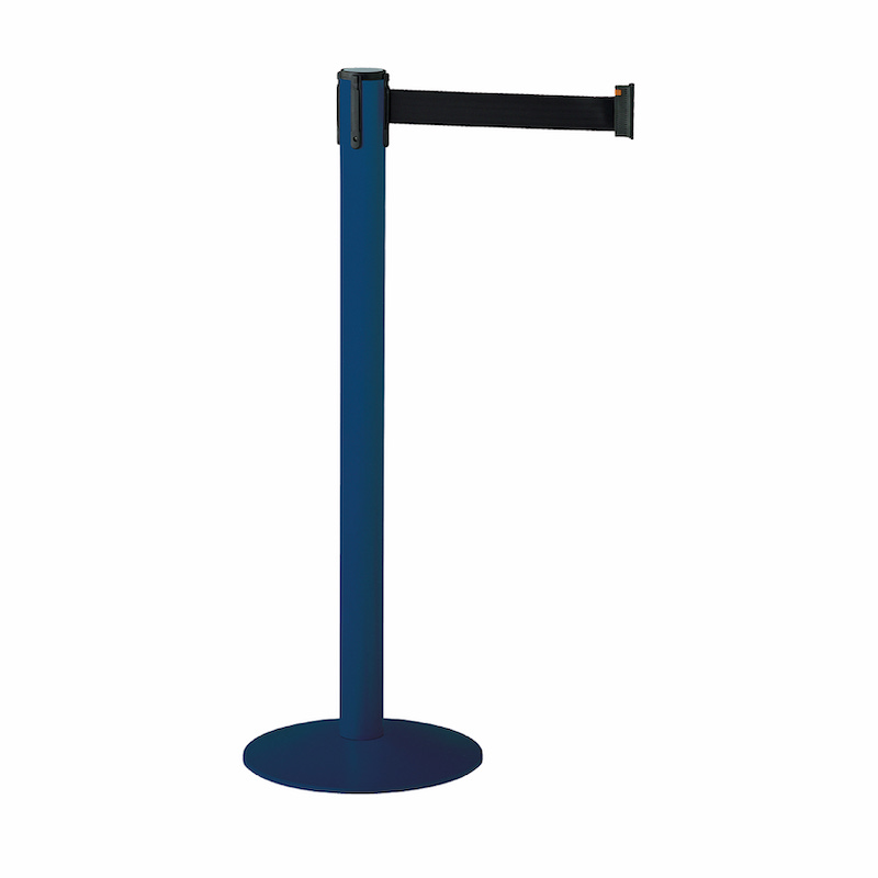 PACEO Lot de 2 barrières de délimitation bleu