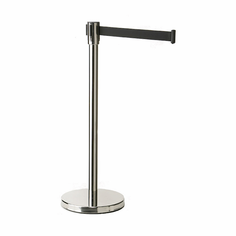 PACEO Lot de 2 barrières de délimitation inox