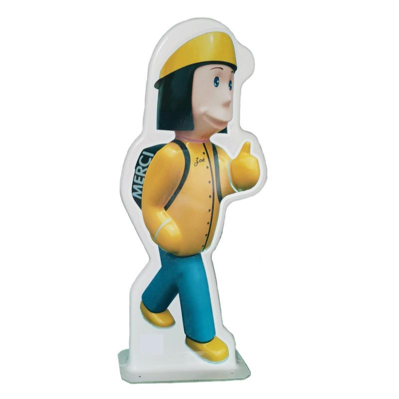 FIGURINE DE SIGNALISATION PETITE ÉCOLIÈRE ZOÉ