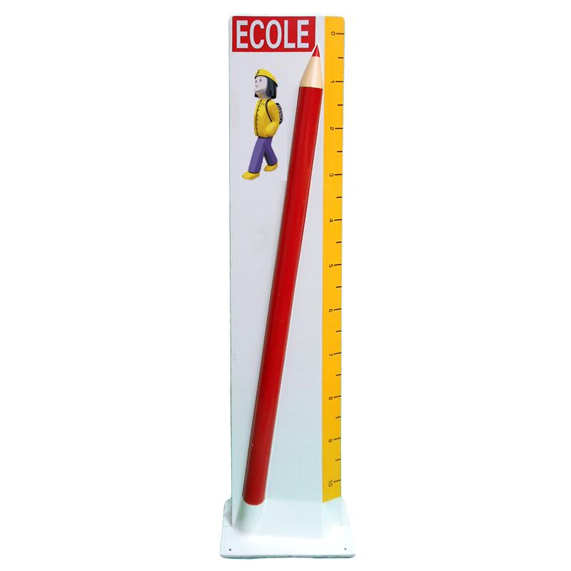 TOTEM RÈGLE DOUBLE FACE ÉCOLE ZOÉ FIBRE