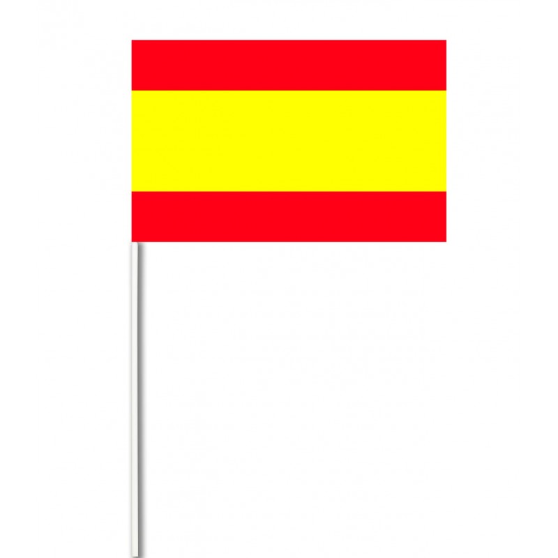 DRAPEAU EN PAPIER 14 X 21 ESPAGNE