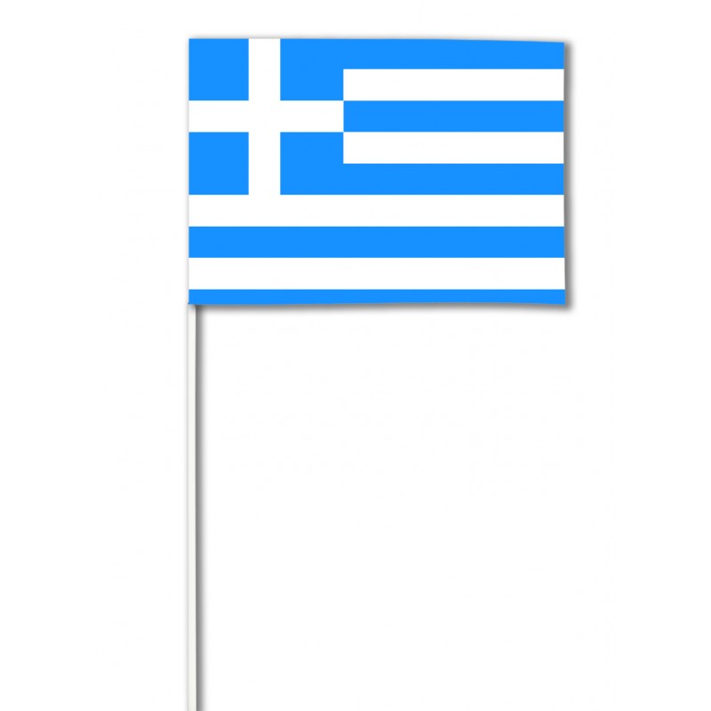 DRAPEAU EN PAPIER 14 X 21 GRECE