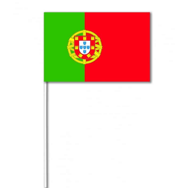 DRAPEAU EN PAPIER 14 X 21 PORTUGAL
