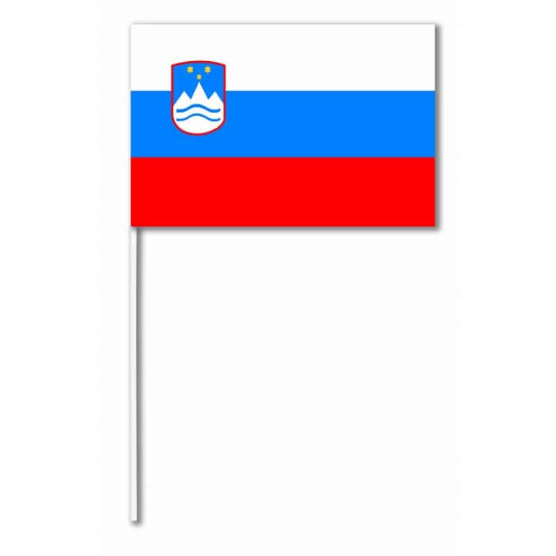DRAPEAU EN PAPIER 14 X 21 SLOVENIE