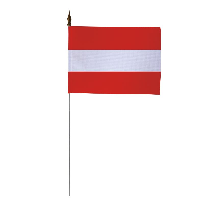 LOT DE 10 DRAPEAUX DE TABLE AUTRICHE