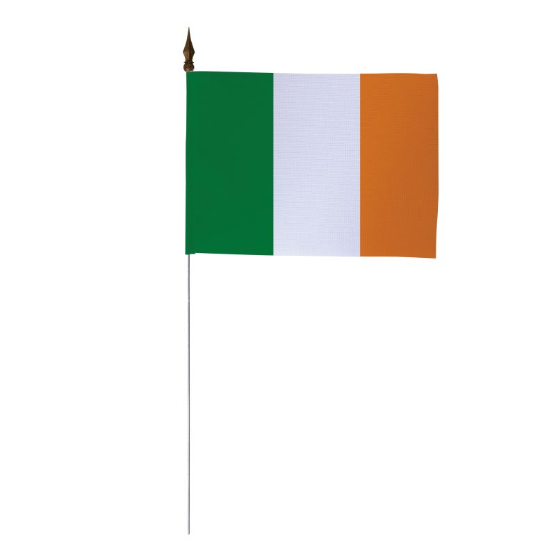 LOT DE 10 DRAPEAUX DE TABLE IRLANDE