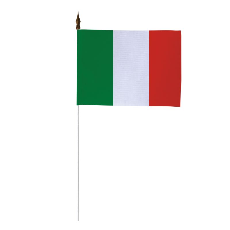 LOT DE 10 DRAPEAUX DE TABLE ITALIE