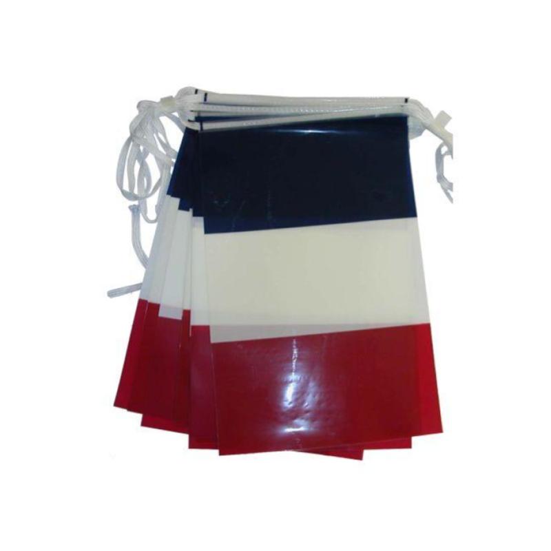 GUIRLANDE PAVILLONS RECTANGULAIRES FRANCE PVC
