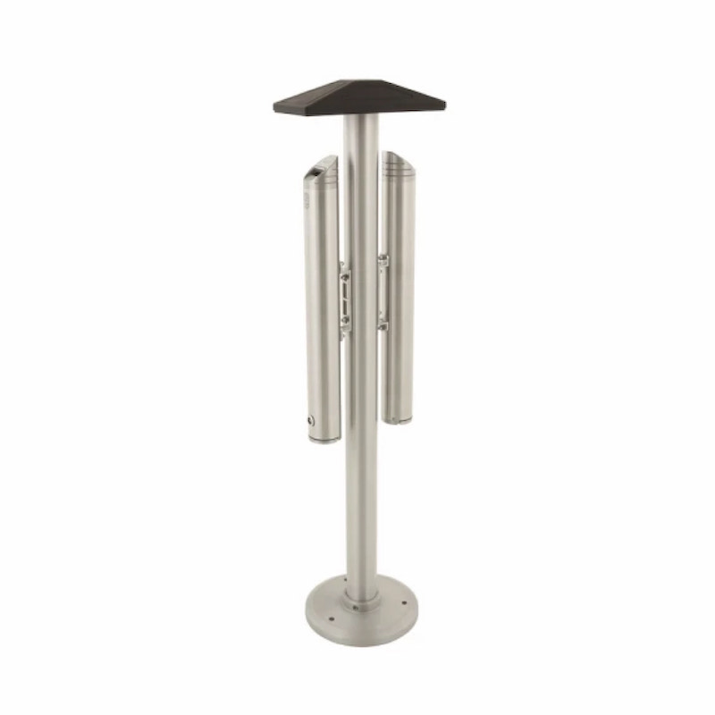 CENDRIER DOUBLE CAPACITÉ ALUMINUM