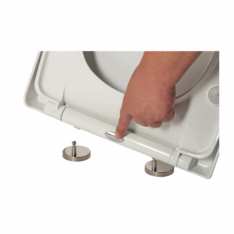 SUAVE ABATTANT WC BLANC