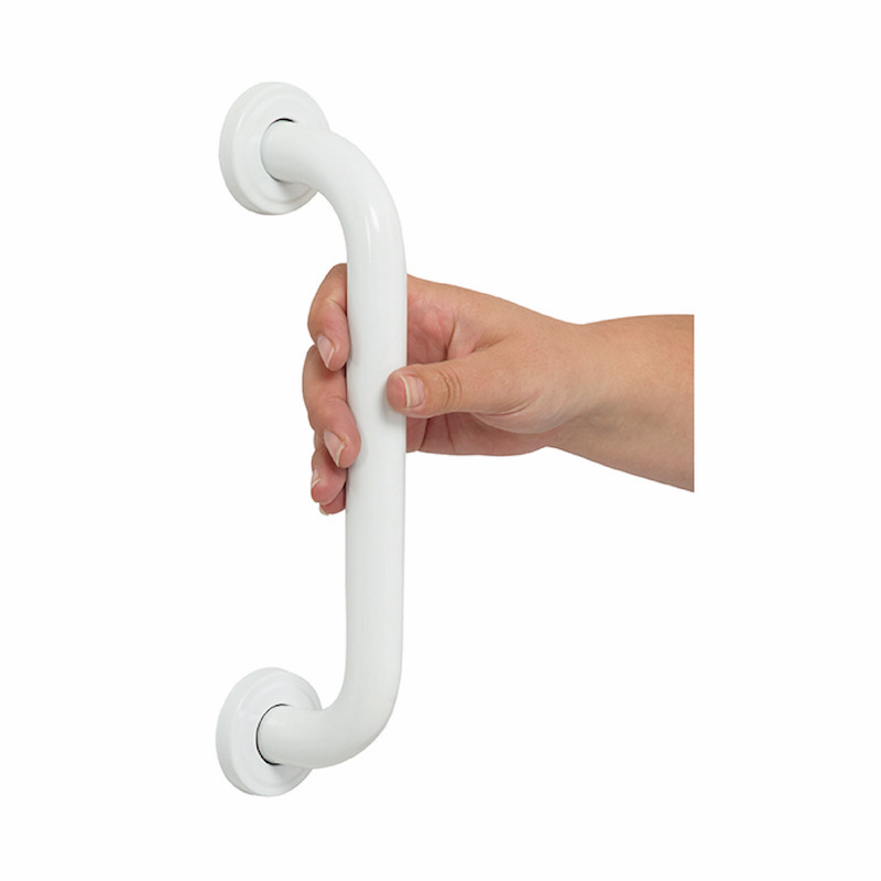 BISKA BARRE DE RELÈVEMENT DROITE 25 CM - BLANC OU CHROMÉ