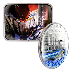 MIROIR INOX POUR SITES À HAUTES TEMPÉRATURES