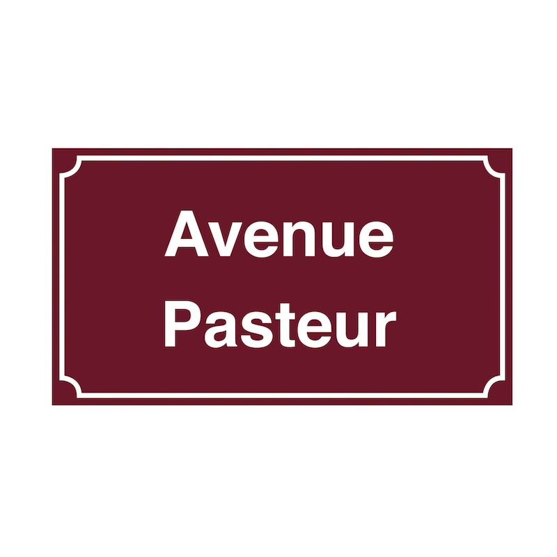 PANNEAU DE RUE EN POLYCARBONATE