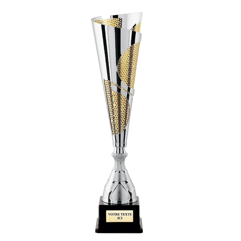 COUPE CLASSIQUE ARGENT ET OR