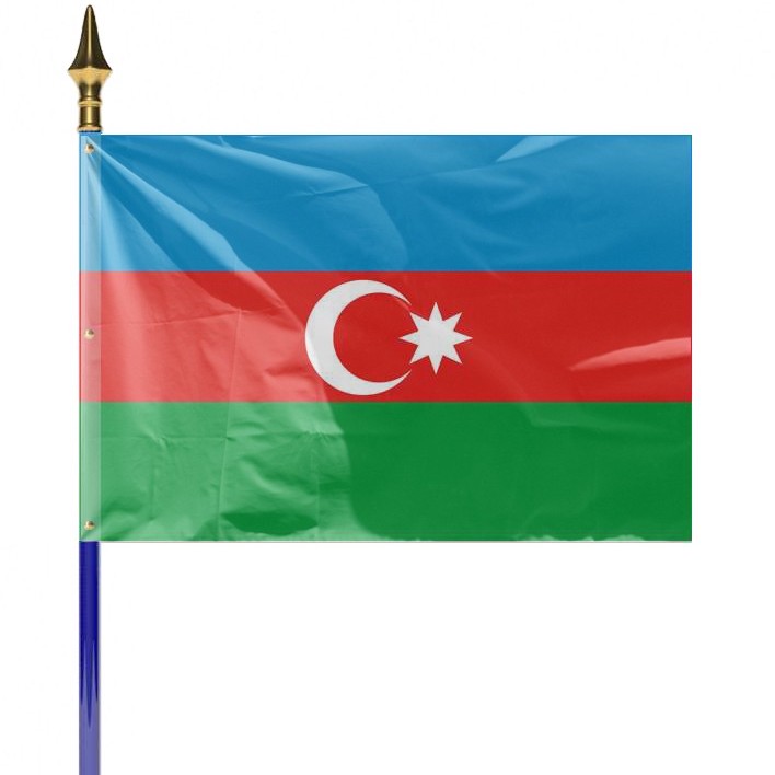 DRAPEAU AZERBAÏDJAN