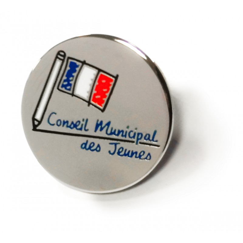 Pin's Conseil Municipal des Jeunes ou des Enfants