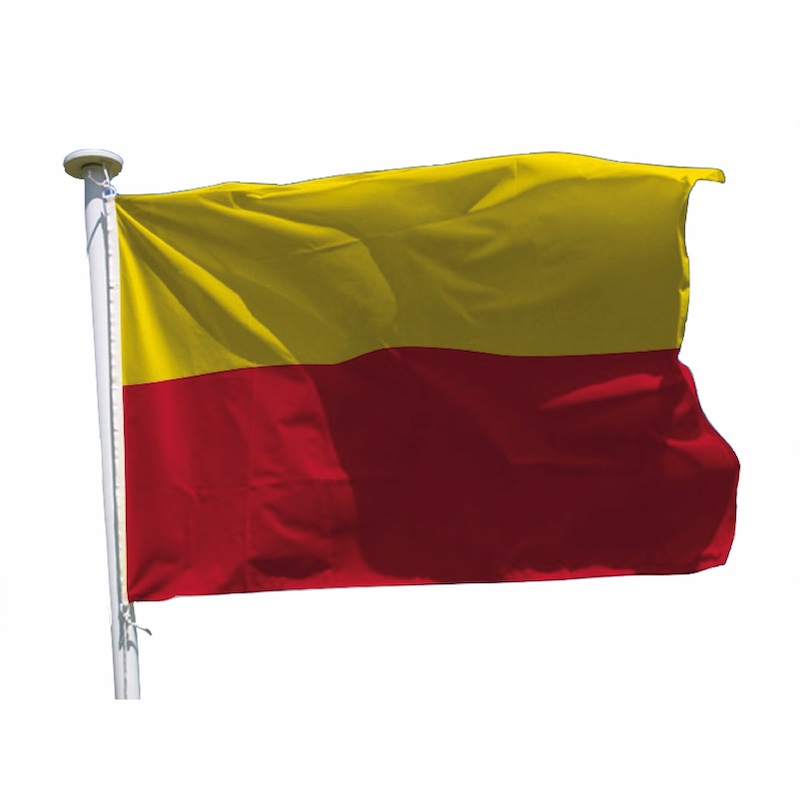 Drapeau baignade Rouge et Jaune - Zone de baignade surveillée