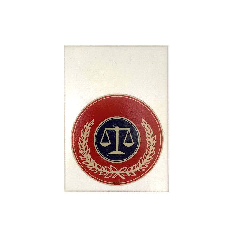 Plaque de fonction à ventouse balance de magistrat