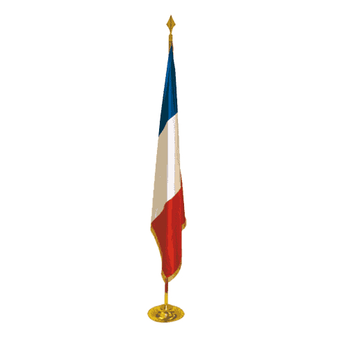 DRAPEAU DE MAIRIE PRESTIGE FRANCE