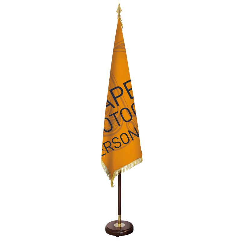 DRAPEAU DE MAIRIE QUALITÉ SUPÉRIEURE PERSONNALISÉ