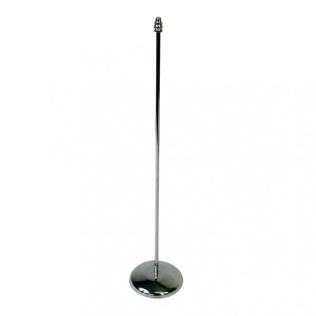 SOCLE ET MÂT EN MÉTAL POUR DRAPEAU DE TABLE