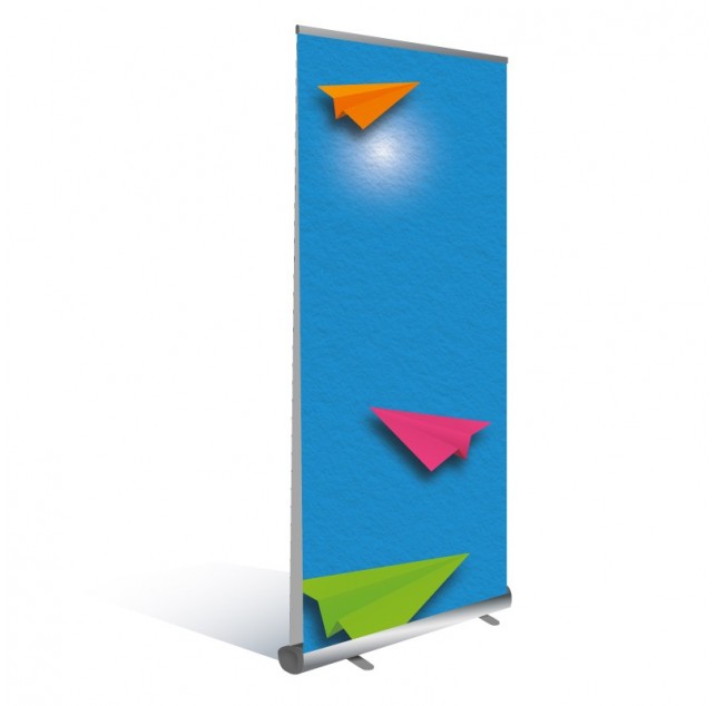 KAKÉMONO BANNER ROLL UP RECTO/VERSO AVEC ENROULEUR