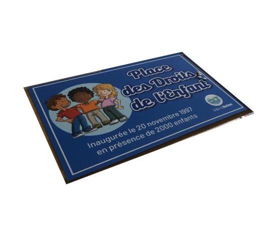 PLAQUE COMMÉMORATIVE NUMÉRIQUE
