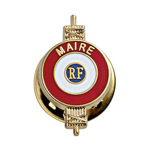 INSIGNE BOUTONNIÈRE "MAIRE"
