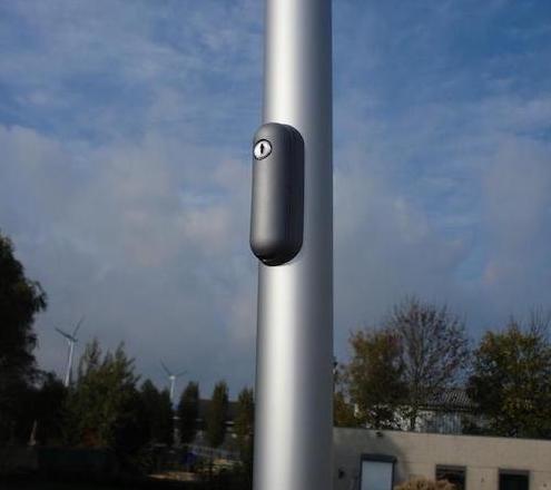 MÂTS EN ALUMINIUM CYLINDRIQUE ANTIVOL