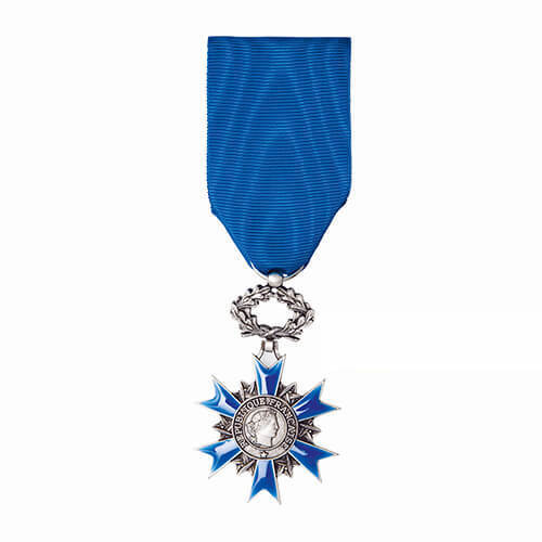 MÉDAILLE CROIX DE CHEVALIER DE L’ORDRE NATIONAL DU MÉRITE
