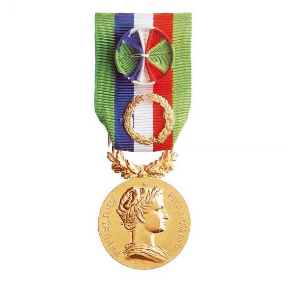 MÉDAILLE D'HONNEUR AGRICOLE 40 ANS