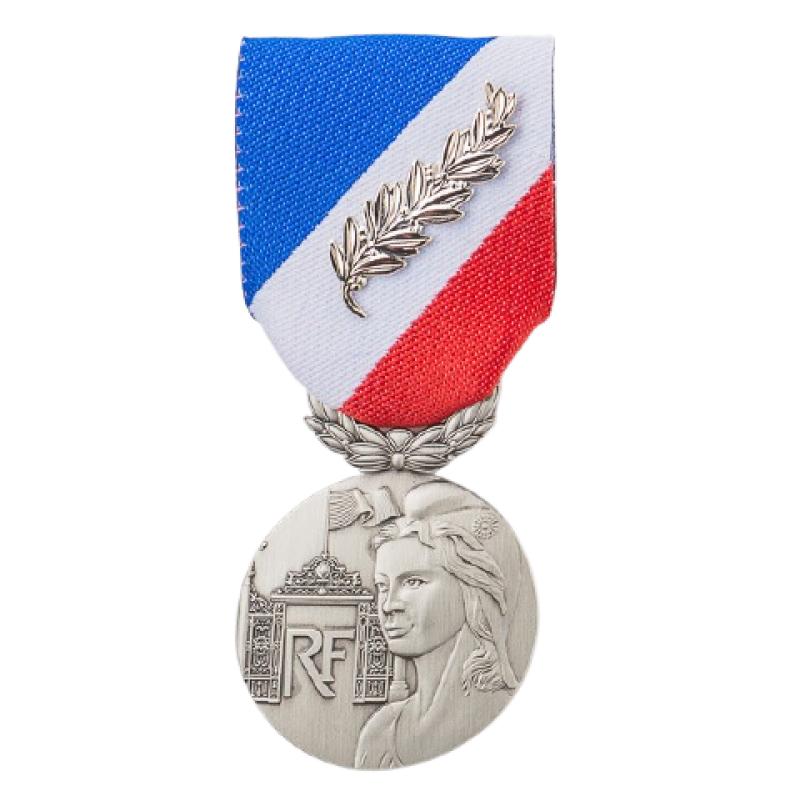MÉDAILLE SÉCURITÉ INTÉRIEURE ARGENT (MSI)