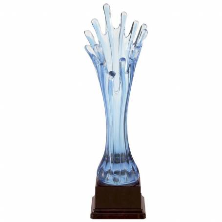 TROPHÉE VERRE SOUFFLÉ ÉTINCELANT