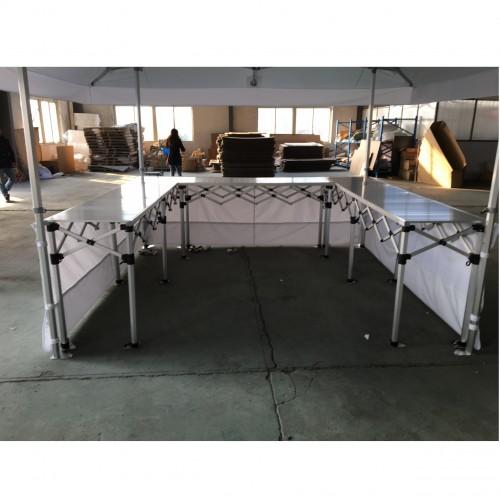 Comptoir pliant pour stand buvette charge 300kg