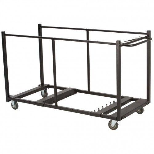 Chariot de tables luxe - 10 tables rectangulaires ou 8 rondes