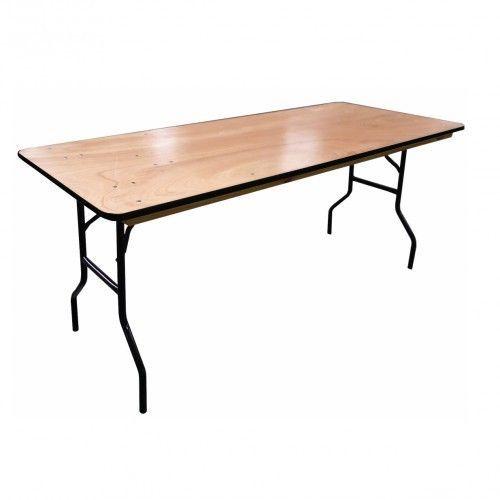 Table pliante rectangulaire de banquet 183 cm