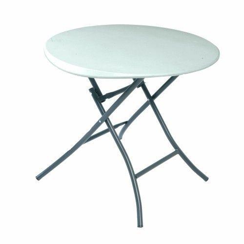 Table ronde pliante 84 cm