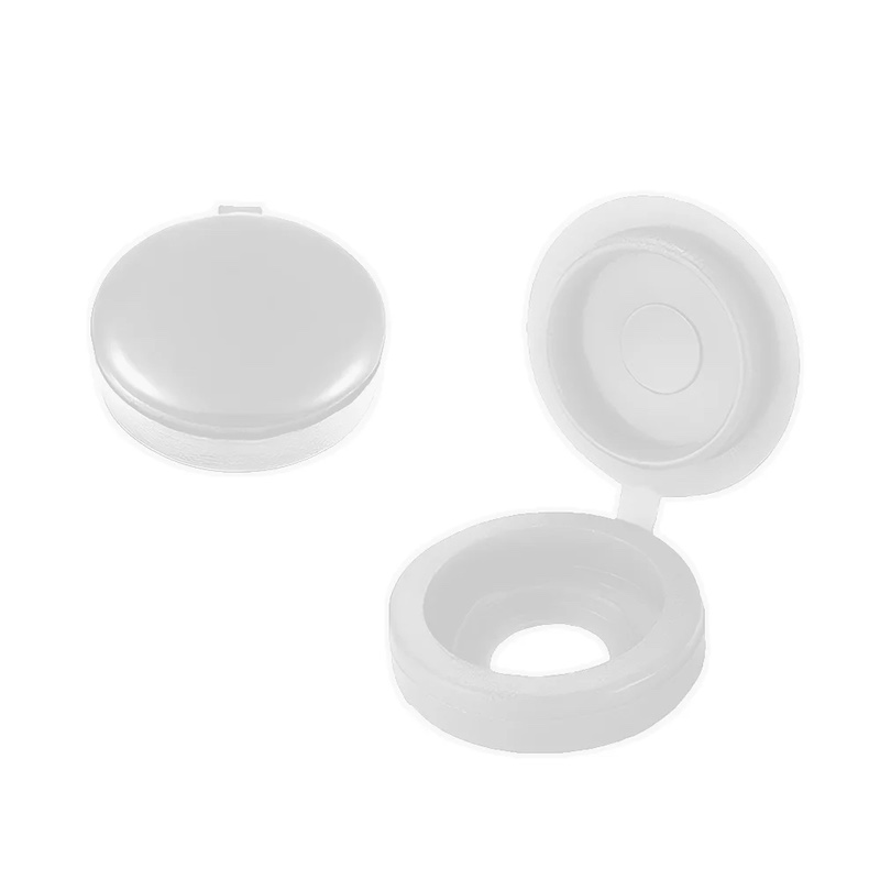 Cache rivet plastique blanc