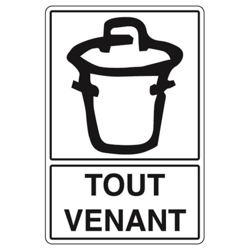SIGNALISATION DE TRI TOUT VENANT