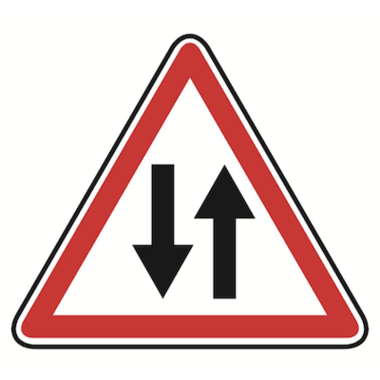 A18 "CIRCULATION DANS LES DEUX SENS"