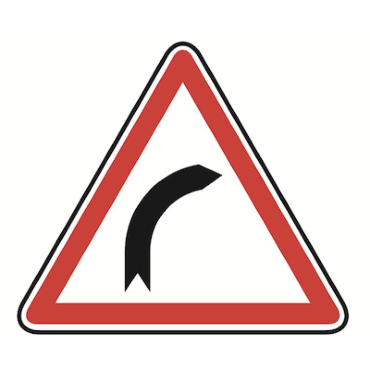 A1A "VIRAGE À DROITE"