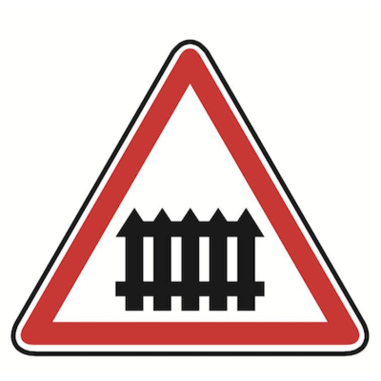A7 "PASSAGE À NIVEAU MUNI DE BARRIÈRES"