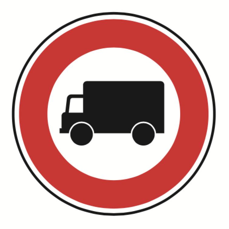 B8 "ACCÈS INTERDIT AU PLUS DE 3.5T"