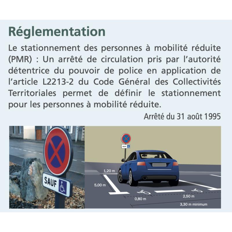 B50b "Sortie de zone à stationnement à alternance semi-mensuelle "