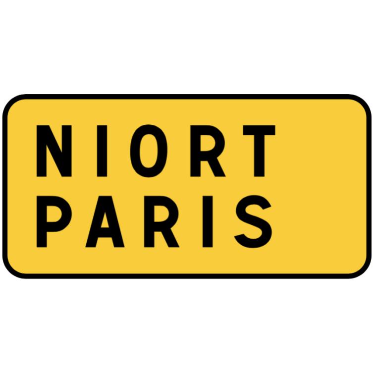 KD79a - 2 "Signalisation complémentaire d'un itinéraire de déviation"