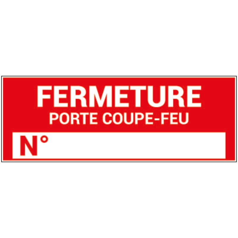 FERMETURE PORTE COUPE FEU - A0575