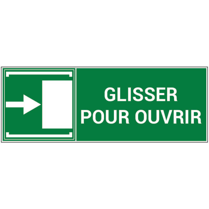 GLISSER POUR OUVRIR (DROITE) - B0132