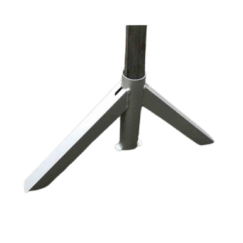 Pieds amovibles pour tube 30 x 30 mm